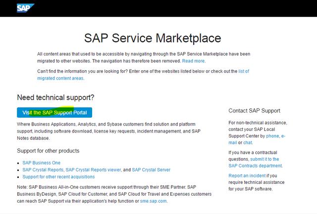 【2019年版】如何向SAP公司提交Message？