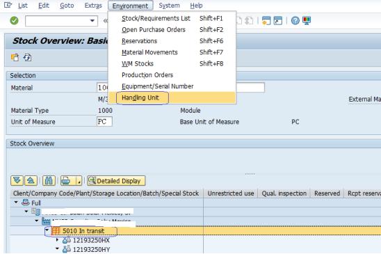 SAP没有激活HUM功能可以使用Handling Unit吗