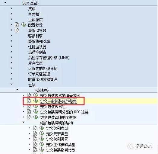 SAP EWM - 包装主数据 - 包装明细 -2