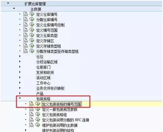 SAP EWM - 包装主数据 - 包装明细 -2