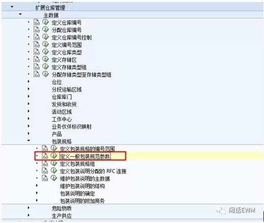 SAP EWM - 包装主数据 - 包装明细 -2