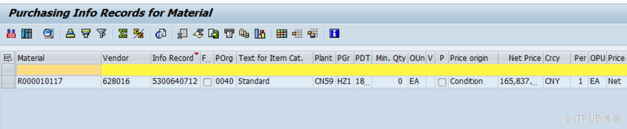 SAP 用户参数 ME_USE_GRID