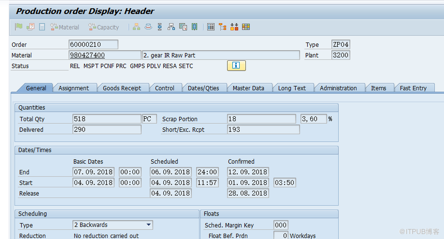 SAP WM 业务部门Unplanned工单消耗导致WM层面单据异常问题之分析