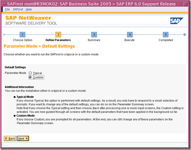 使用SWPM安装 SAP ERP6.0 on solaris 10