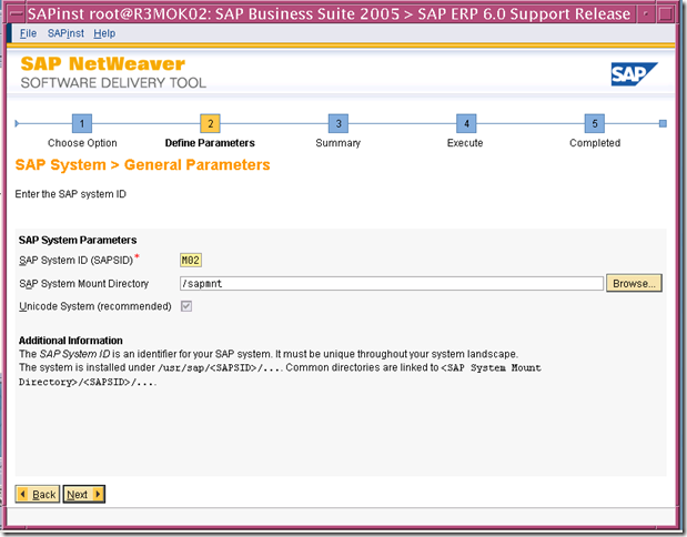 使用SWPM安装 SAP ERP6.0 on solaris 10