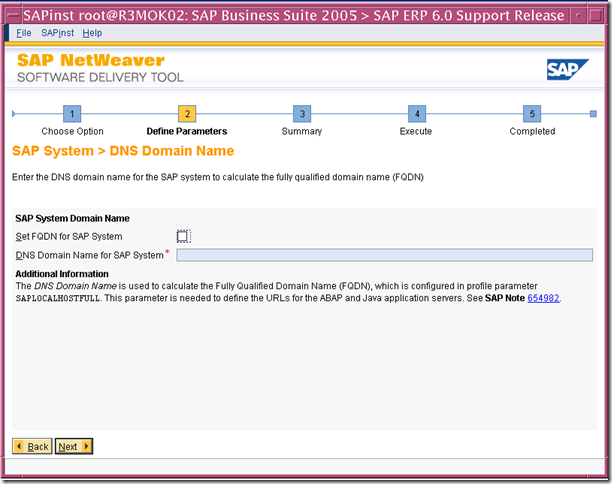 使用SWPM安装 SAP ERP6.0 on solaris 10