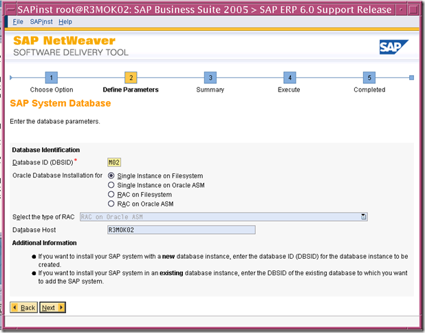 使用SWPM安装 SAP ERP6.0 on solaris 10