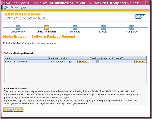 使用SWPM安裝 SAP ERP6.0 on solaris 10