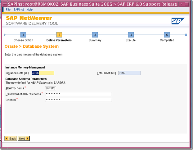 使用SWPM安裝 SAP ERP6.0 on solaris 10