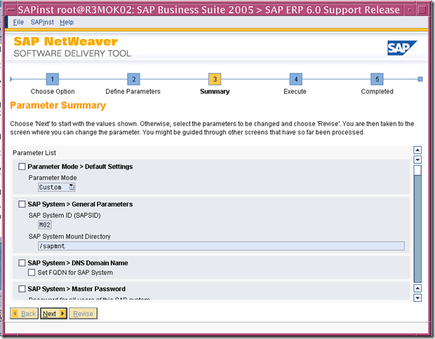 使用SWPM安装 SAP ERP6.0 on solaris 10