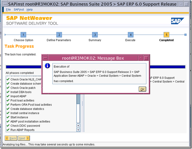 使用SWPM安装 SAP ERP6.0 on solaris 10
