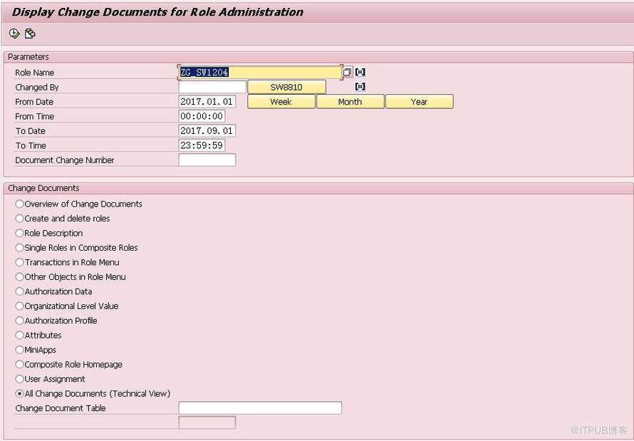 SAP-BASIS税码变更及如何进行账号角色变更跟踪查询