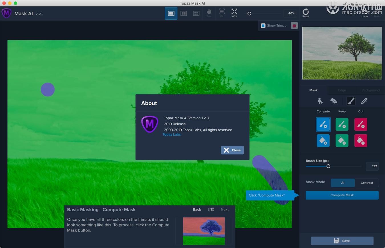 Topaz Mask AI for Mac(智能图片蒙板创建软件)
