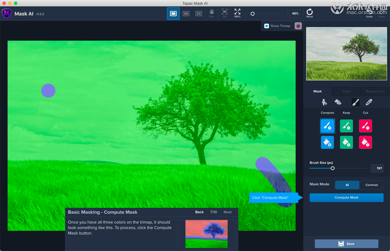 Topaz Mask AI for Mac(智能图片蒙板创建软件)