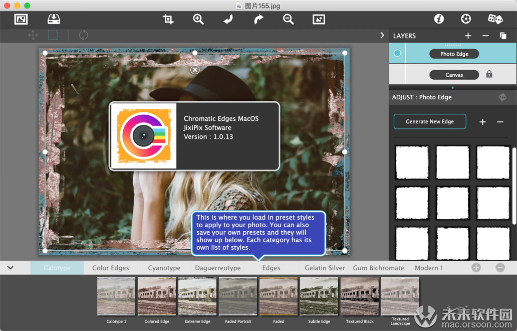 JixiPix Chromatic Edges Mac复古风格照片转换软件有什么用