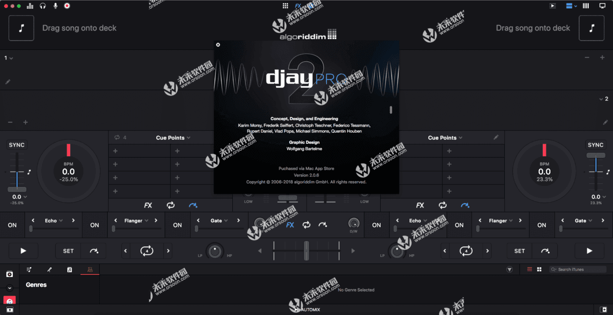 djay Pro 2 for Mac(专业的DJ媒体播放软件)