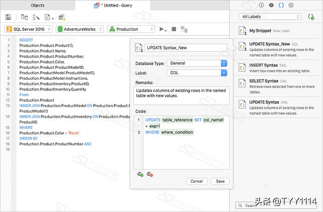 Navicat Premium for Mac数据库管理开发工具的示例分析