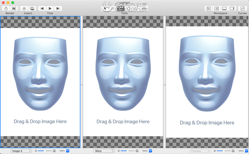 人臉拼接軟件Morph Age Pro mac