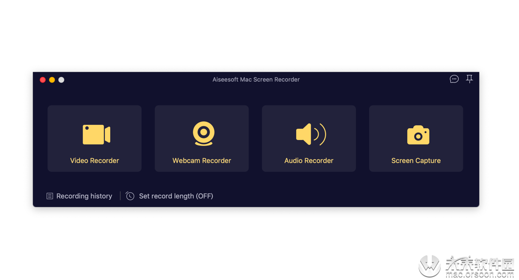 Aiseesoft Mac Screen Recorder Mac工具怎么用