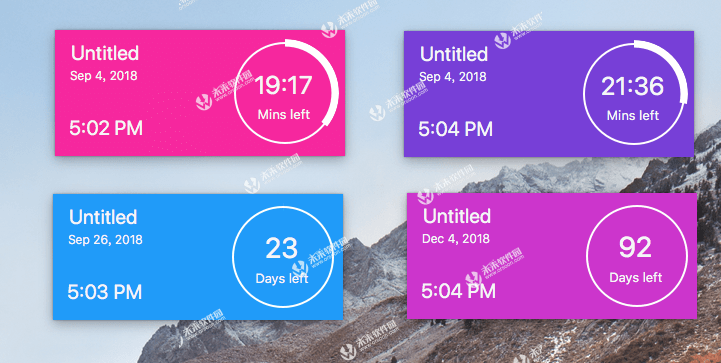 Countdown Timer Plus Mac软件有什么用