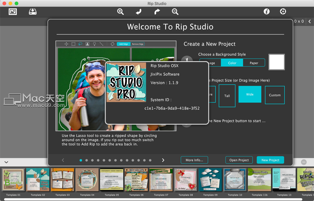 图片拼接合成编辑软件JixiPix Rip Studio Pro Mac