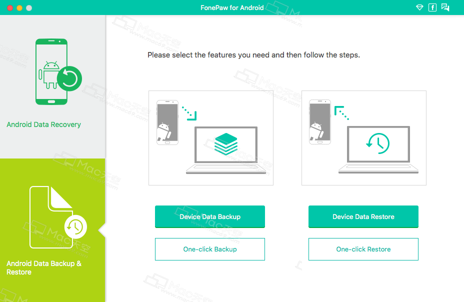 Android数据恢复软件FonePaw for Android Mac有什么用