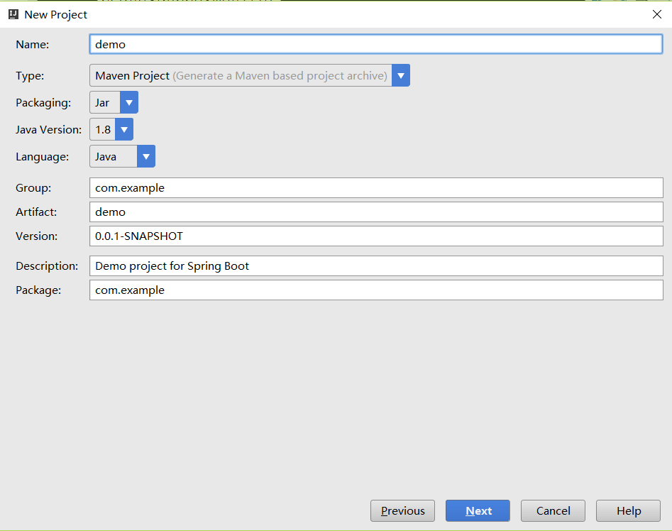 使用Intellij中的Spring Initializr来快速构建Spri