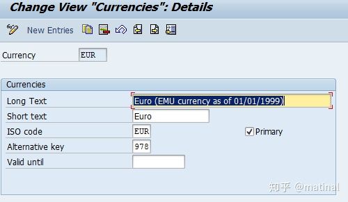 SAP FICO全解析之-创建货币