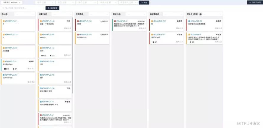 DevOps平台之看板设计