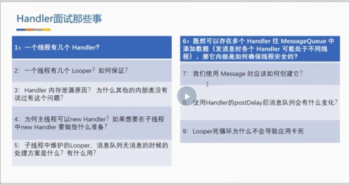 不想被面试官虐?Android知识汇总，你必须知道的Handler八大问题！