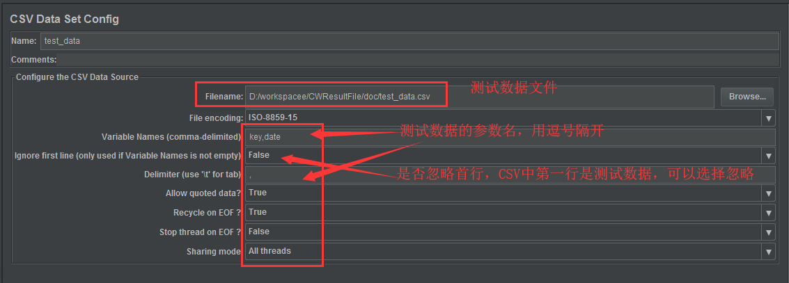 Jmeter如何通过CSV保存测试数据、测试用例及将测试结果导出到Excel里