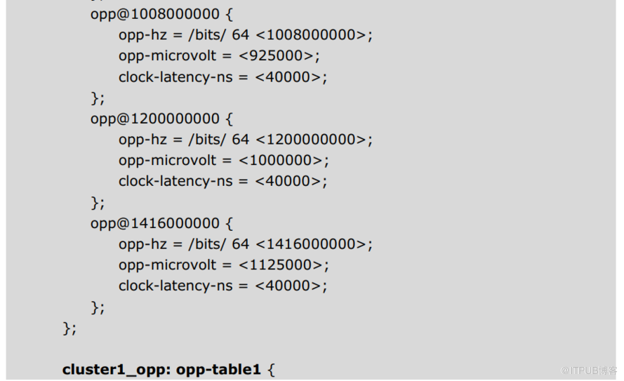 RK3399 android7.1 DTS频率电压表如何配置