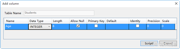 XamarinSQLite教程添加列