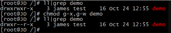 Centos7系統(tǒng)如何使用chmod修改文件權(quán)限