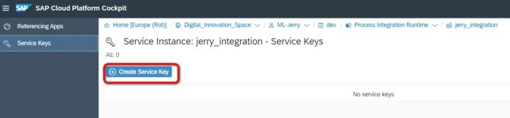 怎么创建SAP Cloud Platform Process Integration runtime服务
