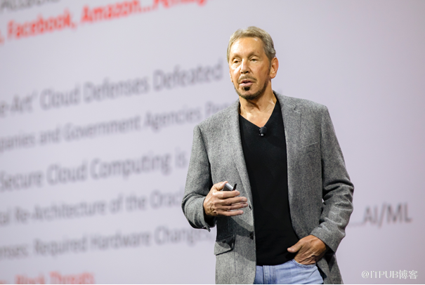 埃里森炮轰亚马逊AWS不安全，发布Oracle云2.0