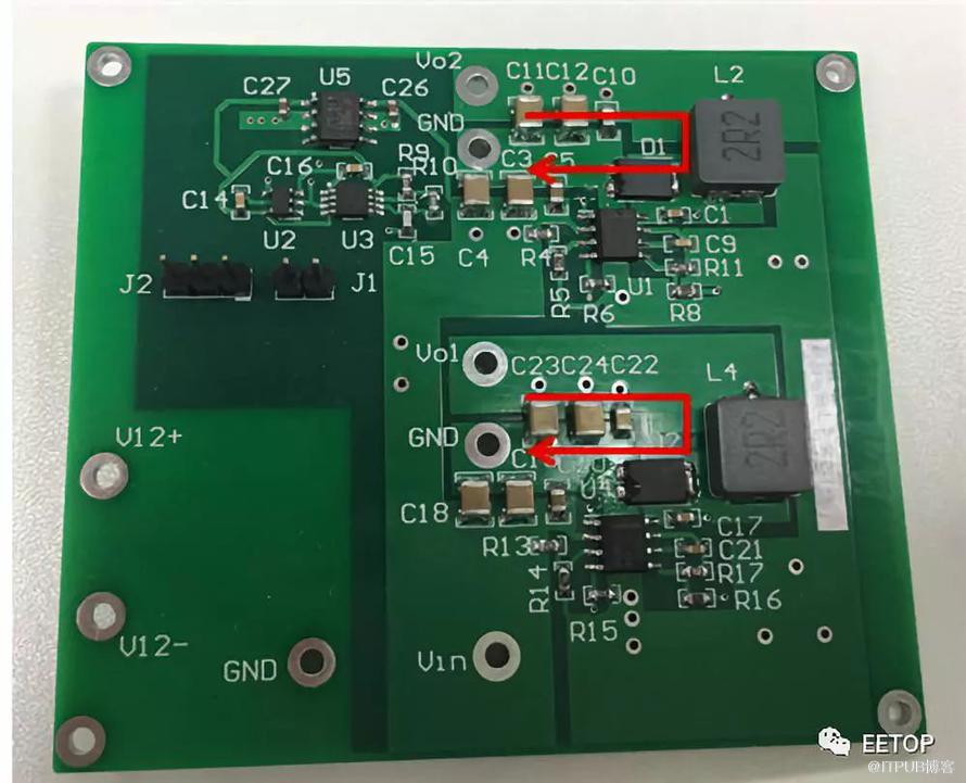 基于移相控制的多路輸出降壓變換器提升EMI性能的PCB布局優(yōu)化