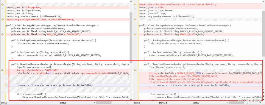 Confluence 文件读取漏洞(CVE-2019-3394)分析