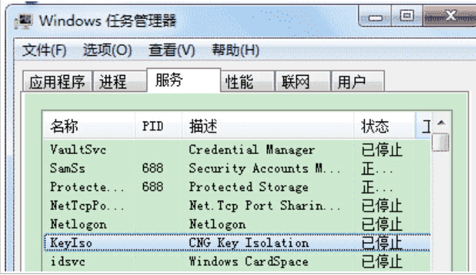 keyiso指的是什么进程