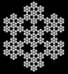 如何用JavaScript实现雪花一样的Hexaflake分形