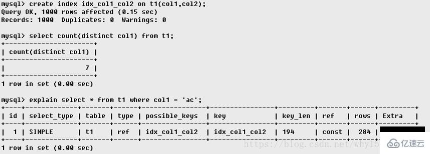 MySQL用法中对explain的用法和结果分析