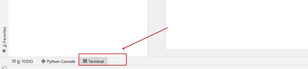 如何查看pycharm的终端