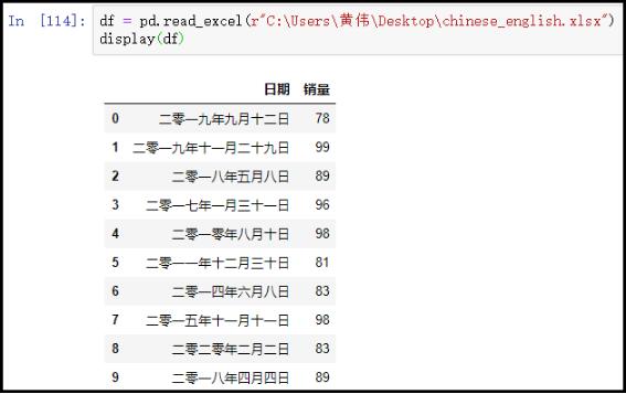 python實現(xiàn)將中文日期轉(zhuǎn)換為數(shù)字日期的方法