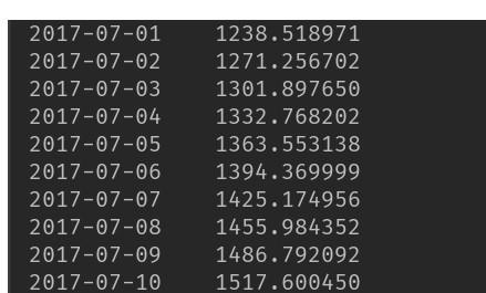 python做时间序列的方法