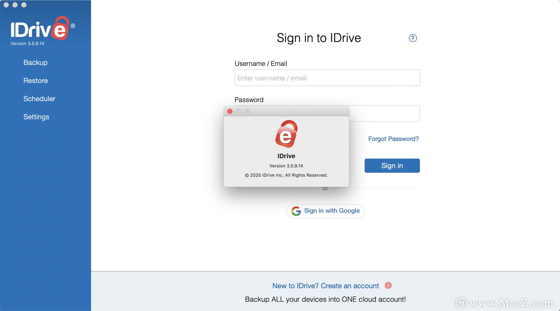 iDrive for mac(好用的自动备份软件)v3.5.9.14 免费版