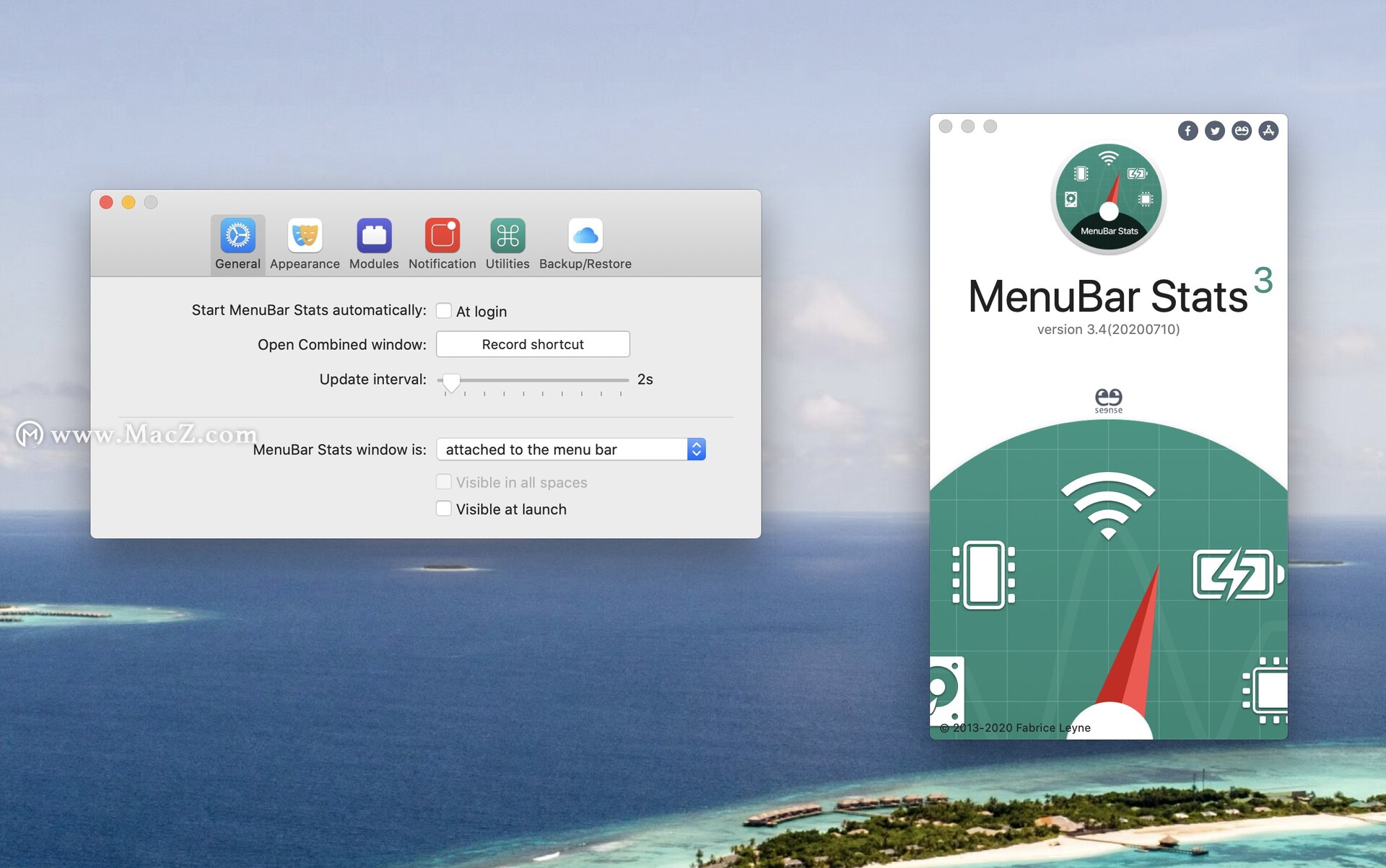 MenuBar Stats for mac是什么工具
