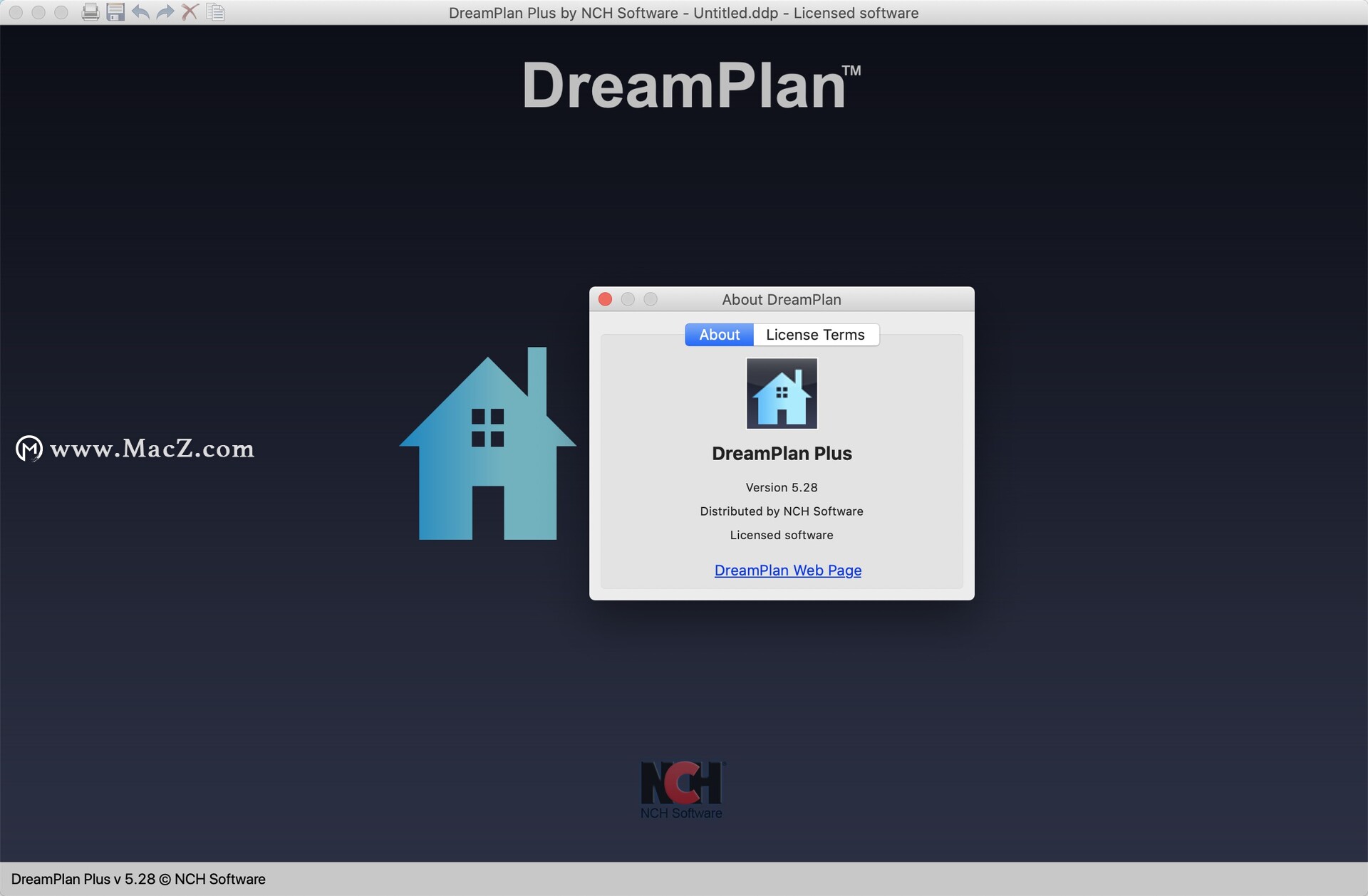 instal the new version for mac NCH DreamPlan Home Designer Plus 8.53