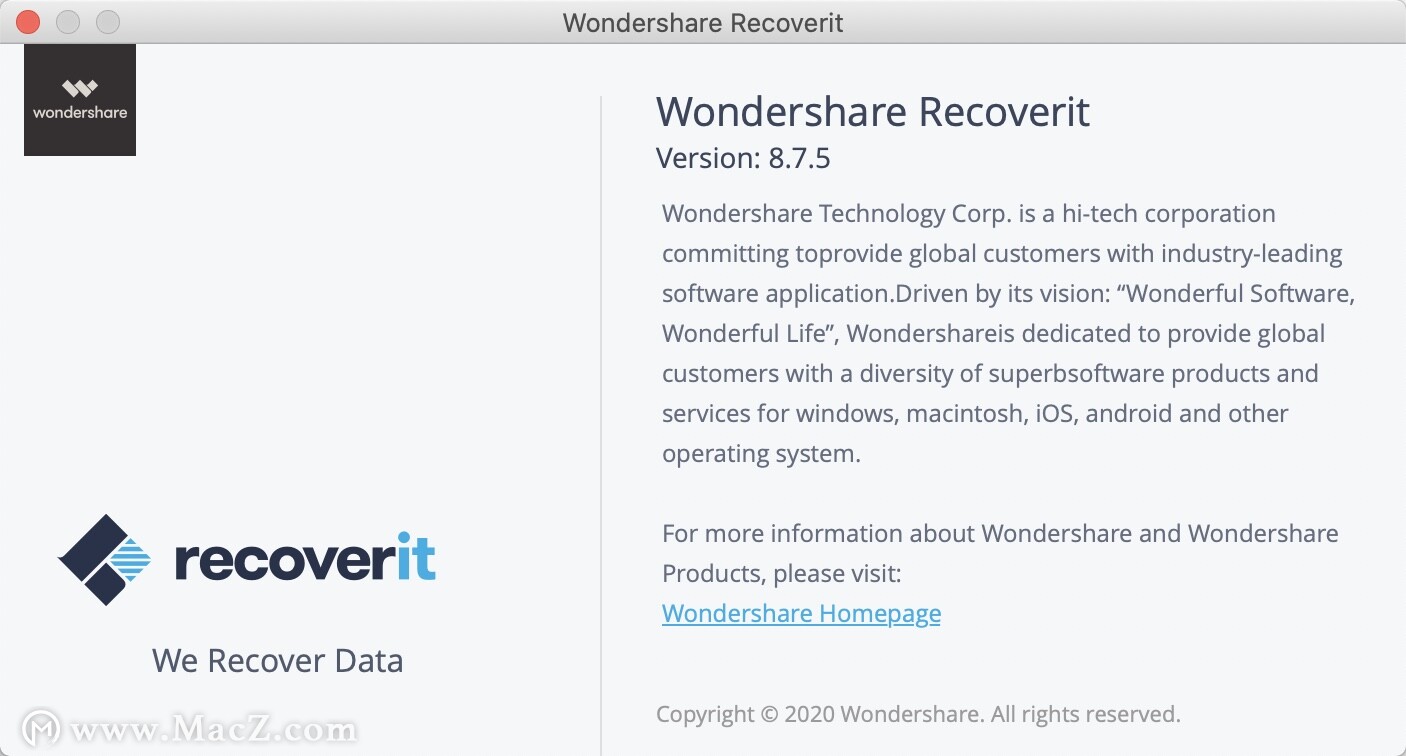 Wondershare Recoverit for Mac有什么用
