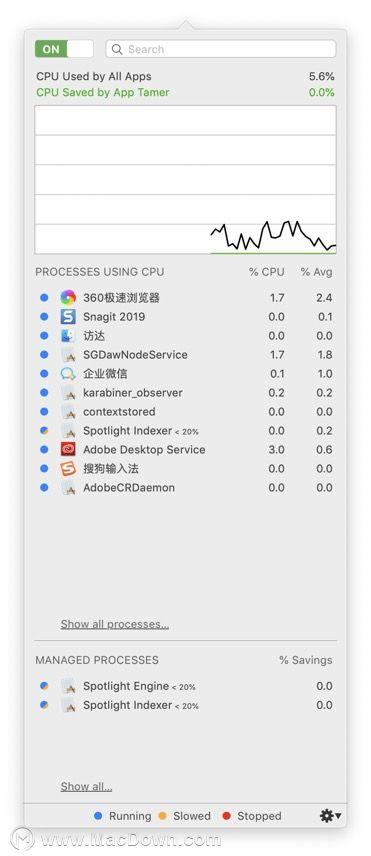 App Tamer for Mac(CPU优化电池管理软件)