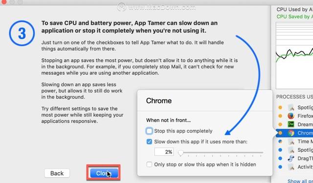 App Tamer for Mac(CPU優(yōu)化電池管理軟件)